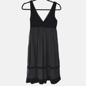 Ruth Dress 2 Y2K Black Silk Velvet Babydoll Whimsigoth Dark Fairy